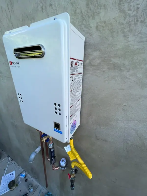 Tankless water heater installation for Pine Grove homes