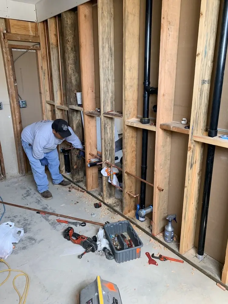 Commercial rough-in plumbing for Commercial Plumbing in Pine Grove